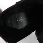 Louis Vuitton Star Trail Monogram & Leather Ankle Boot in Brown x Black MA0159, Size EU 38
