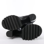 Louis Vuitton Star Trail Line 21 years Patent Leather Ankle Boots in Black MA0231, Size EU 37.5