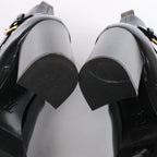 Louis Vuitton Star Trail Line 21 years Patent Leather Ankle Boots in Black MA0231, Size EU 37.5