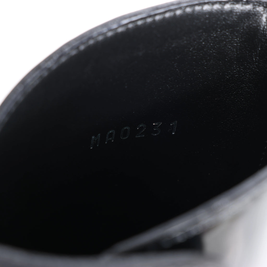 Louis Vuitton Star Trail Line 21 years Patent Leather Ankle Boots in Black MA0231, Size EU 37.5