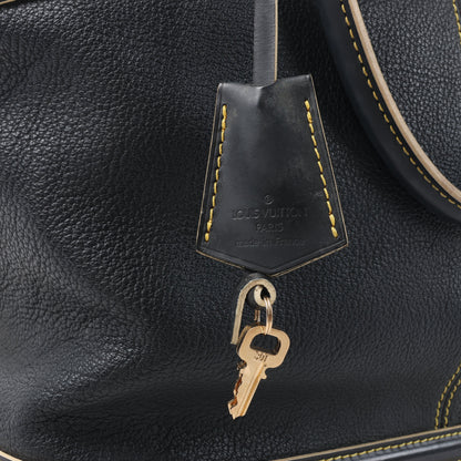 Sac à main Louis Vuitton Suhali Lockit PM noir M91875