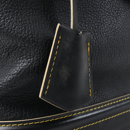 Louis Vuitton Suhali Lockit PM Handbag in Black M91875