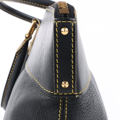 Louis Vuitton Suhali Lockit PM Handbag in Black M91875