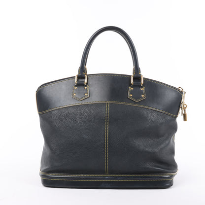 Louis Vuitton Suhali Lockit PM Handbag in Black M91875