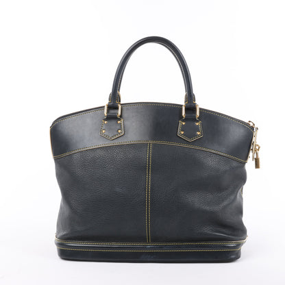 Sac à main Louis Vuitton Suhali Lockit PM noir M91875