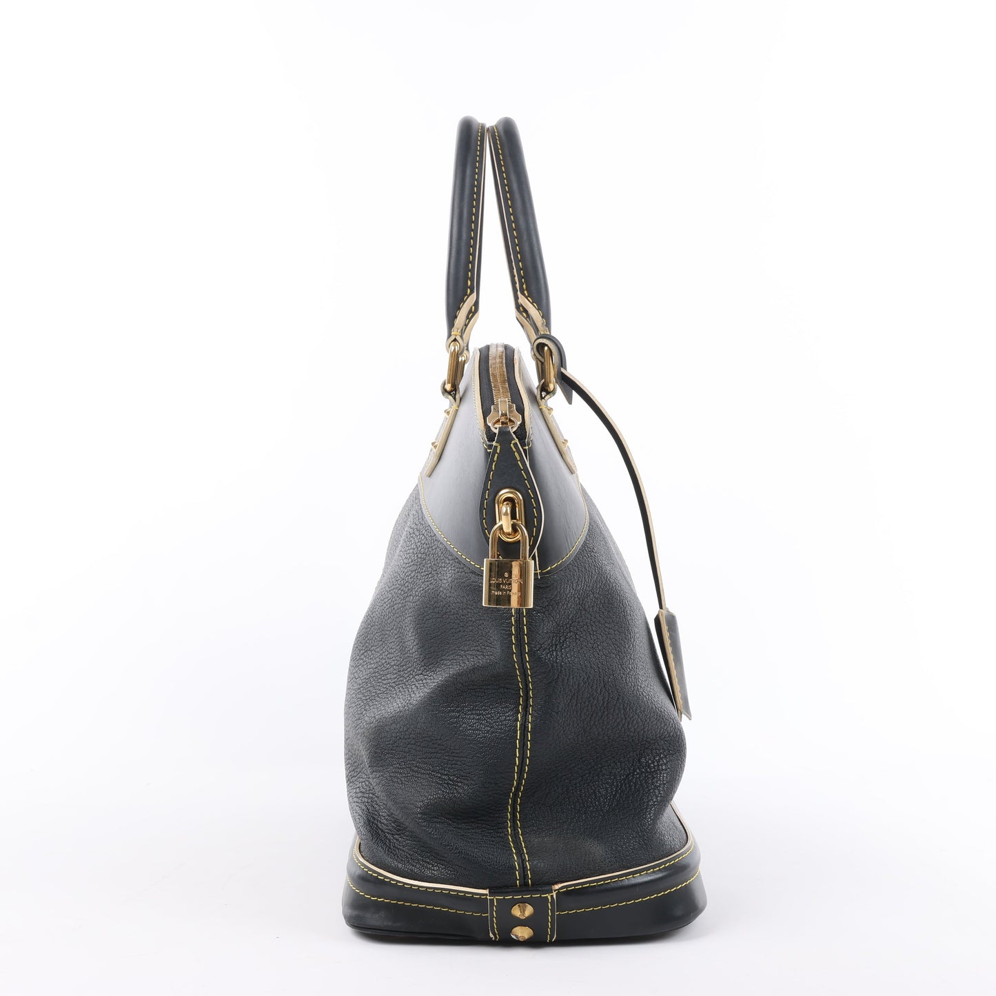 Sac à main Louis Vuitton Suhali Lockit PM noir M91875