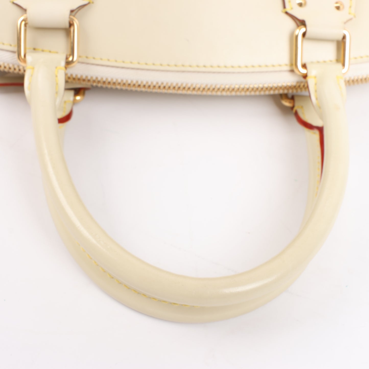 Louis Vuitton Suhali Lockit PM Handbag in Beige M91887
