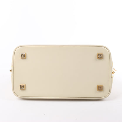 Louis Vuitton Suhali Lockit PM Handbag in Beige M91887