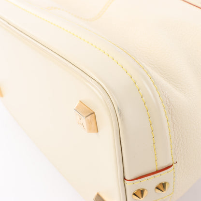 Louis Vuitton Suhali Lockit PM Handbag in Beige M91887