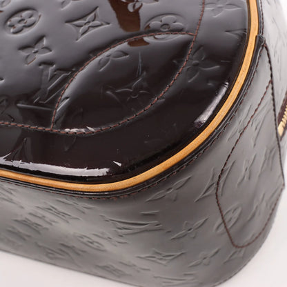 Sac à main Louis Vuitton Summit Drive Vernis en cuir violet M93516