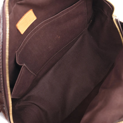 Sac à main Louis Vuitton Summit Drive Vernis en cuir violet M93516