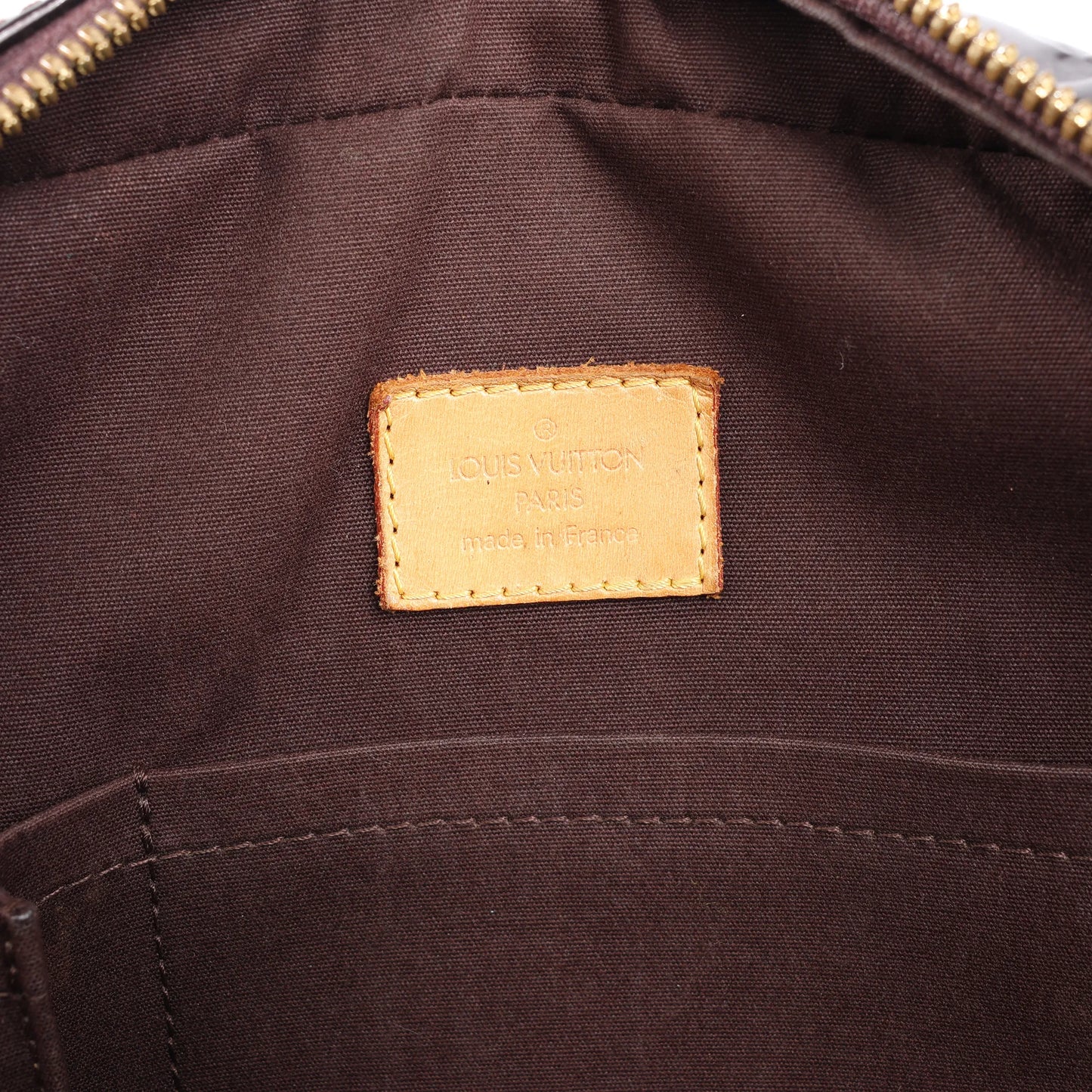 Sac à main Louis Vuitton Summit Drive Vernis en cuir violet M93516