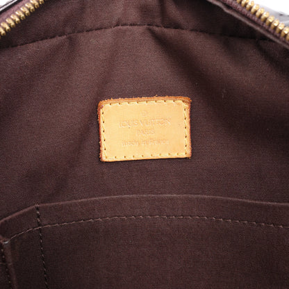 Sac à main Louis Vuitton Summit Drive Vernis en cuir violet M93516