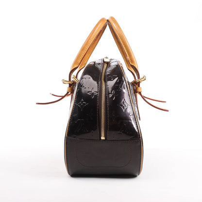 Sac à main Louis Vuitton Summit Drive Vernis en cuir violet M93516