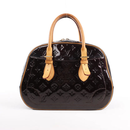 Sac à main Louis Vuitton Summit Drive Vernis en cuir violet M93516