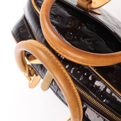 Sac à main Louis Vuitton Summit Drive Vernis en cuir violet M93516