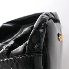 Louis Vuitton Surya XL Monogram Mahina Patent Leather Shoulder Bag in Black M95796