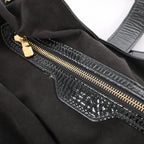 Louis Vuitton Surya XL Monogram Mahina Patent Leather Shoulder Bag in Black M95796