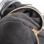 Louis Vuitton Surya XL Monogram Mahina Patent Leather Shoulder Bag in Black M95796