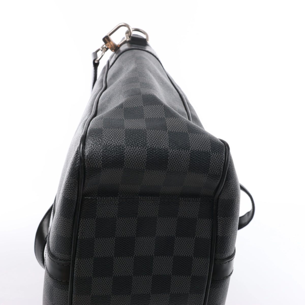 Bolso de mano Louis Vuitton Damier Graphite Tadao en negro