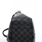 Bolso de mano Louis Vuitton Damier Graphite Tadao en negro