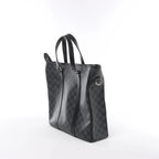 Bolso de mano Louis Vuitton Tadao PM Damier Graphite en negro N41259