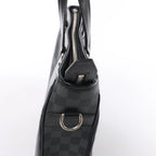 Bolso de mano Louis Vuitton Tadao PM Damier Graphite en negro N41259