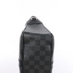 Bolso de mano Louis Vuitton Tadao PM Damier Graphite en negro N41259