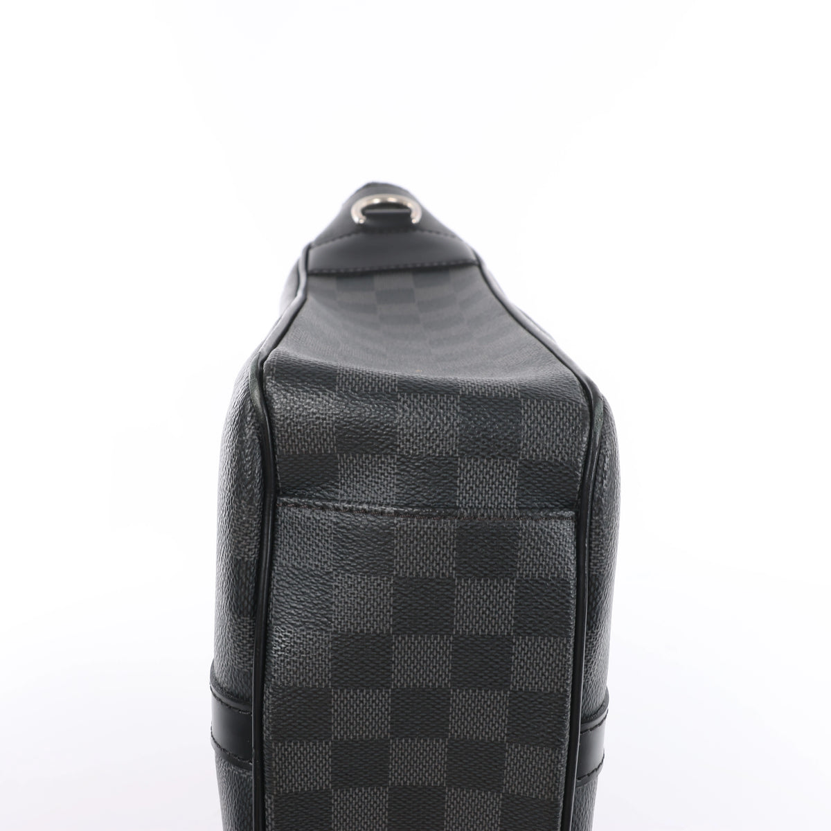 Bolso de mano Louis Vuitton Tadao PM Damier Graphite en negro N41259