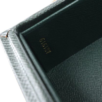 Louis Vuitton Taiga Diplomat Travel Bag in Green M30014