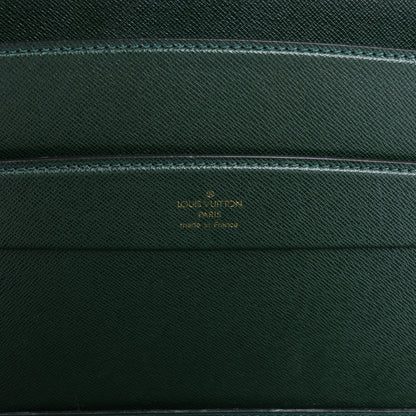 Sac de voyage Louis Vuitton Taiga Diplomat vert M30014