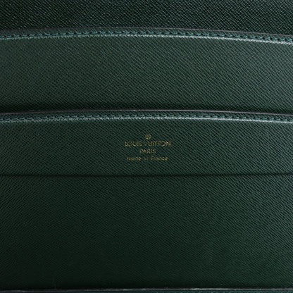 Louis Vuitton Taiga Diplomat Travel Bag in Green M30014