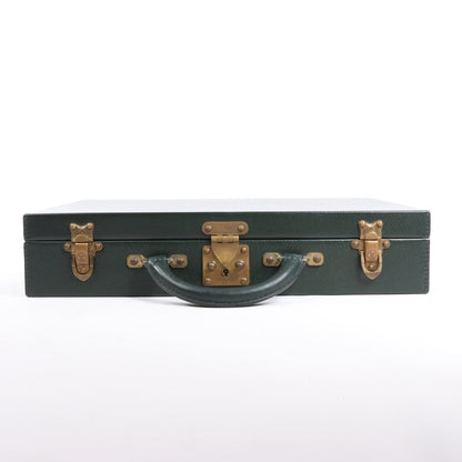 Louis Vuitton Taiga Diplomat Travel Bag in Green M30014