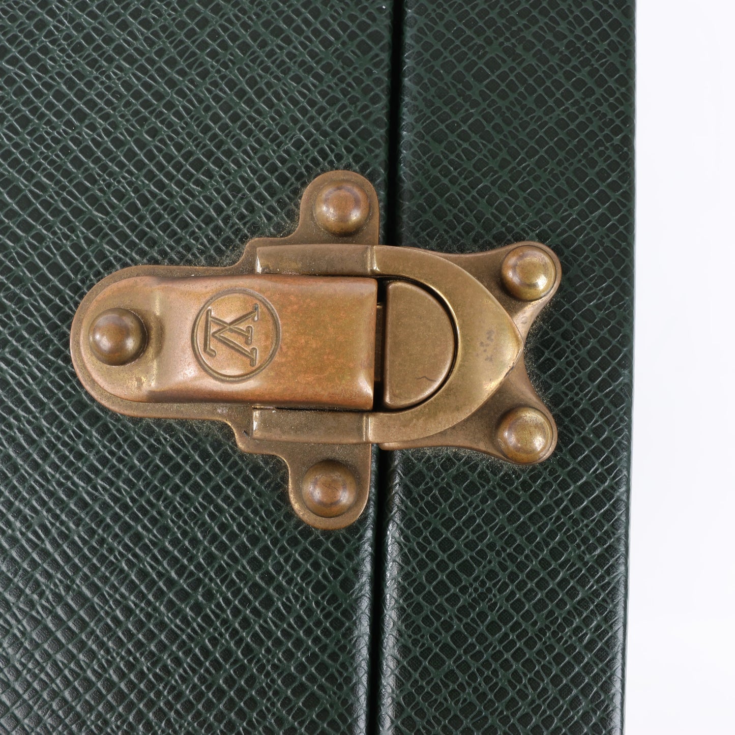 Louis Vuitton Taiga Diplomat Travel Bag in Green M30014