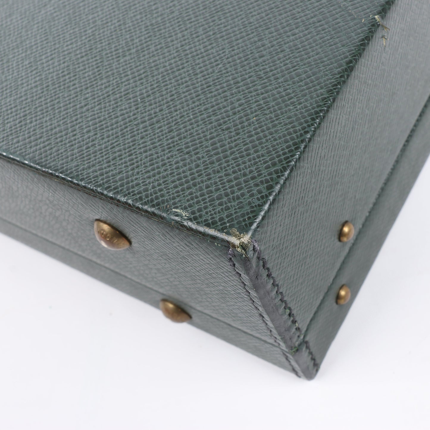 Louis Vuitton Taiga Diplomat Travel Bag in Green M30014