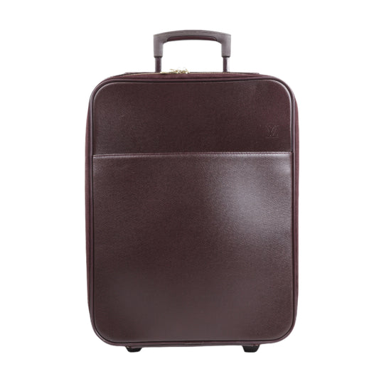 Sac de voyage Louis Vuitton Taiga en cuir Pegase 45 marron M23314