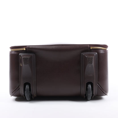 Sac de voyage Louis Vuitton Pegase 45 en cuir Taïga marron M23314