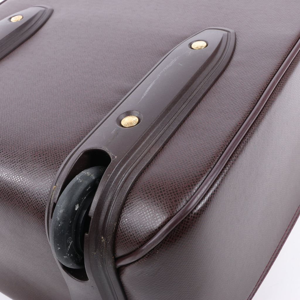 Louis Vuitton Taiga Leather Pegase 45 Travel Bag in Brown M23314