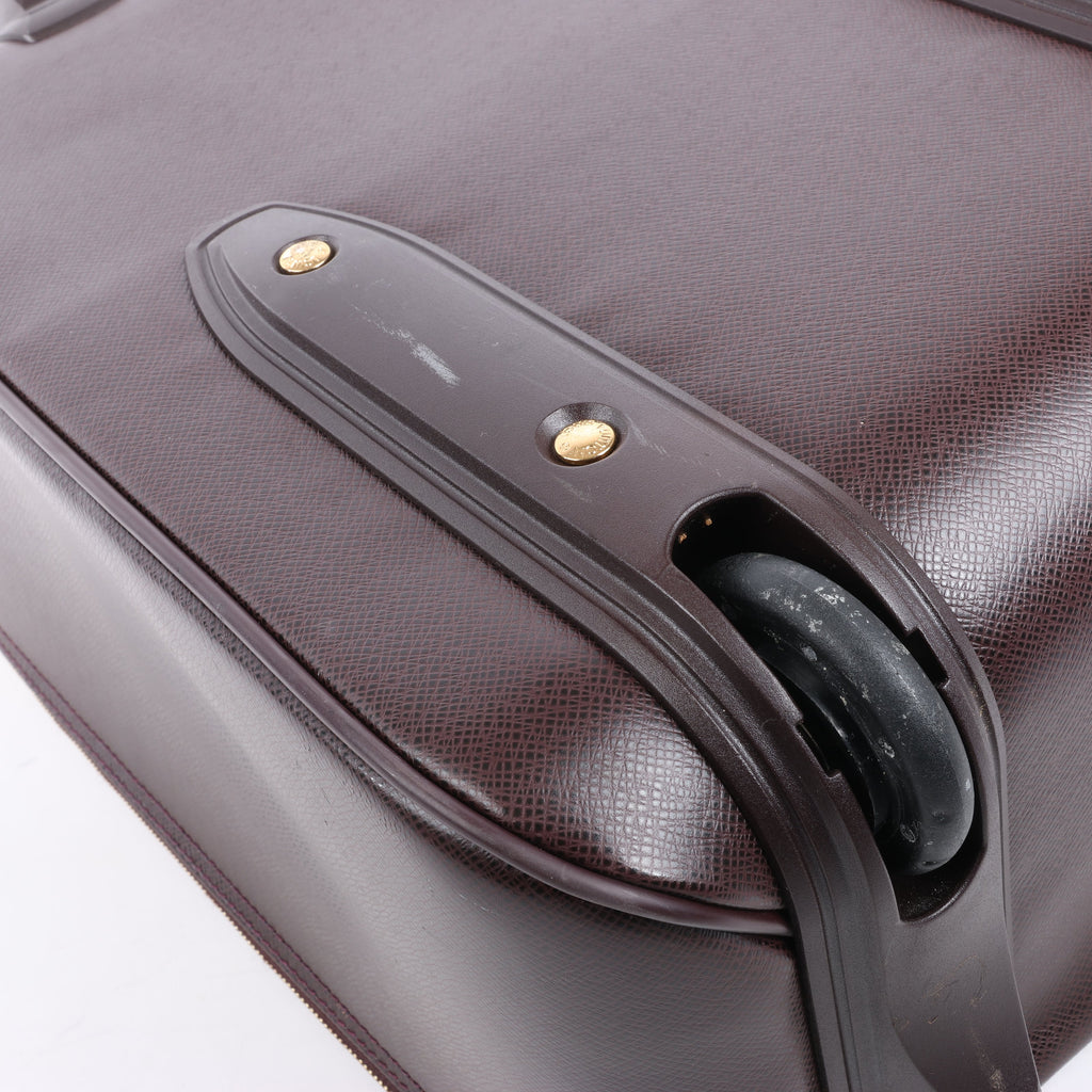 Louis Vuitton Taiga Leather Pegase 45 Travel Bag in Brown M23314