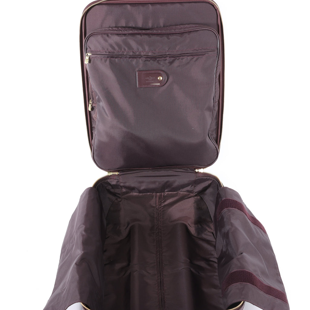 Louis Vuitton Taiga Leather Pegase 45 Travel Bag in Brown M23314