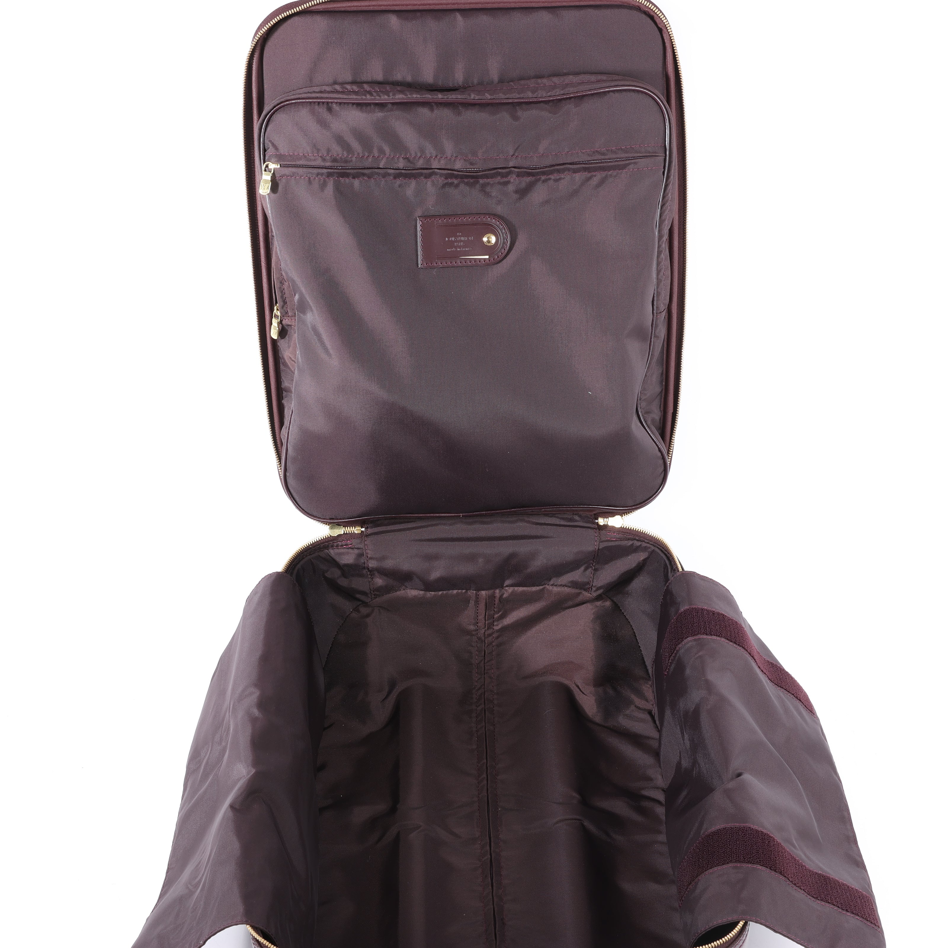 Louis Vuitton Taiga Leather Pegase 45 Travel Bag in Brown M23314