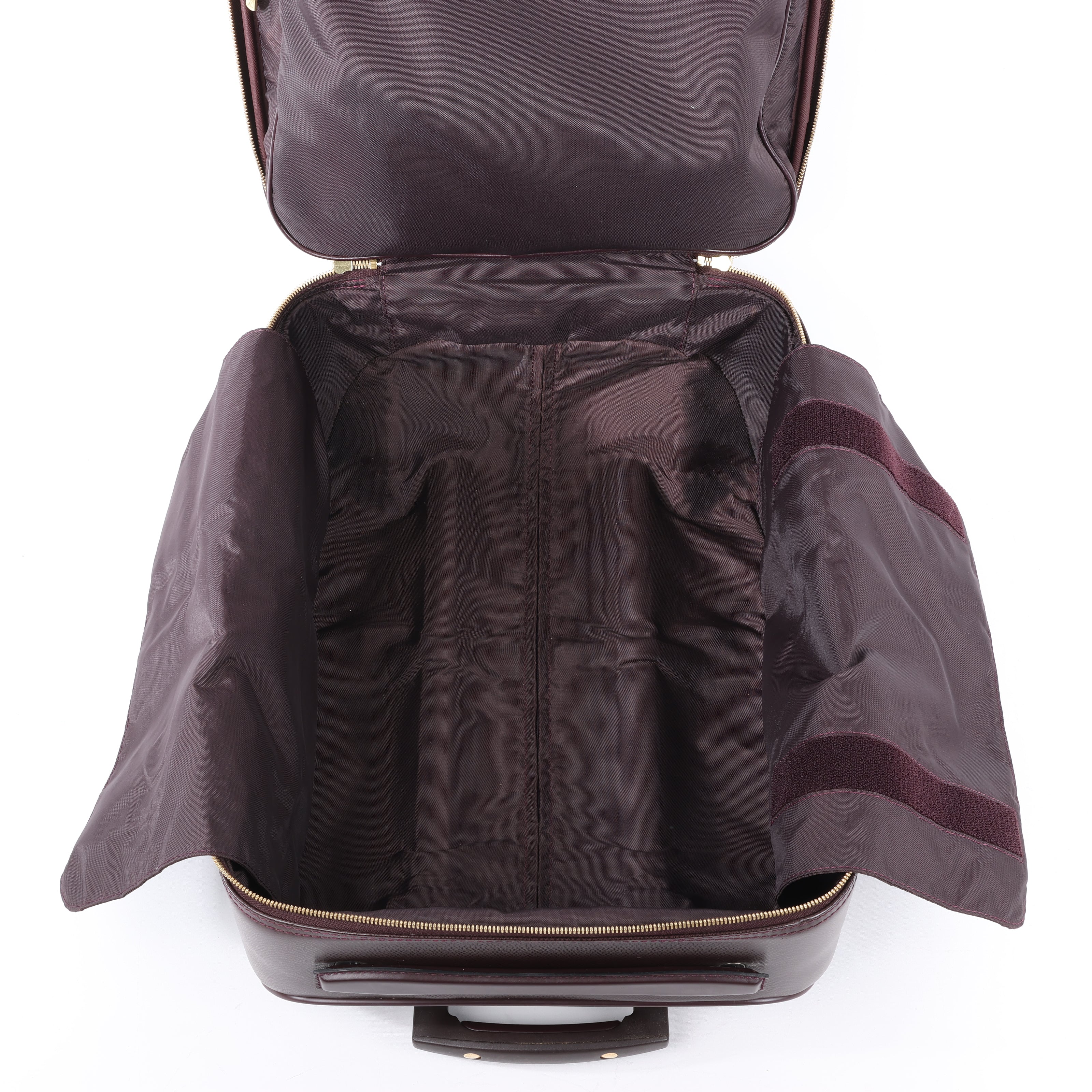 Louis Vuitton Taiga Leather Pegase 45 Travel Bag in Brown M23314