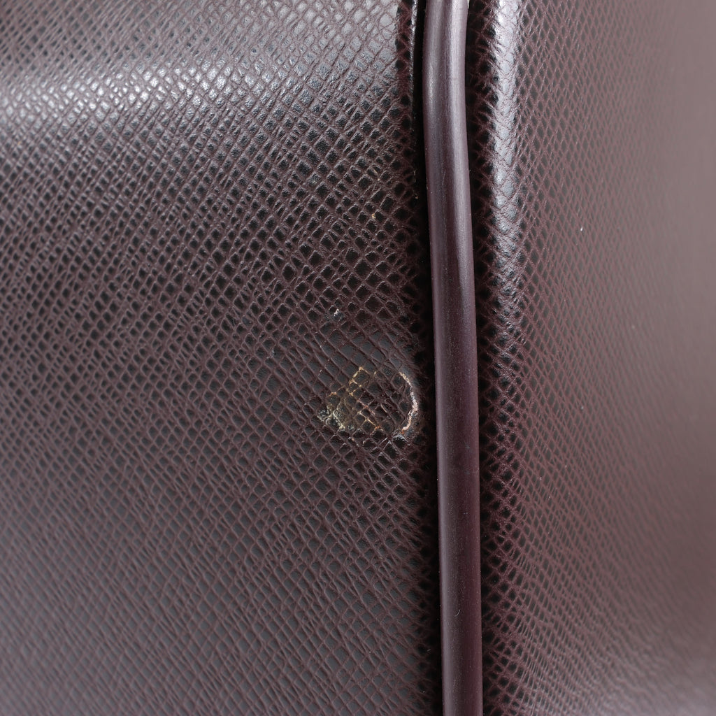 Louis Vuitton Taiga Leather Pegase 45 Travel Bag in Brown M23314