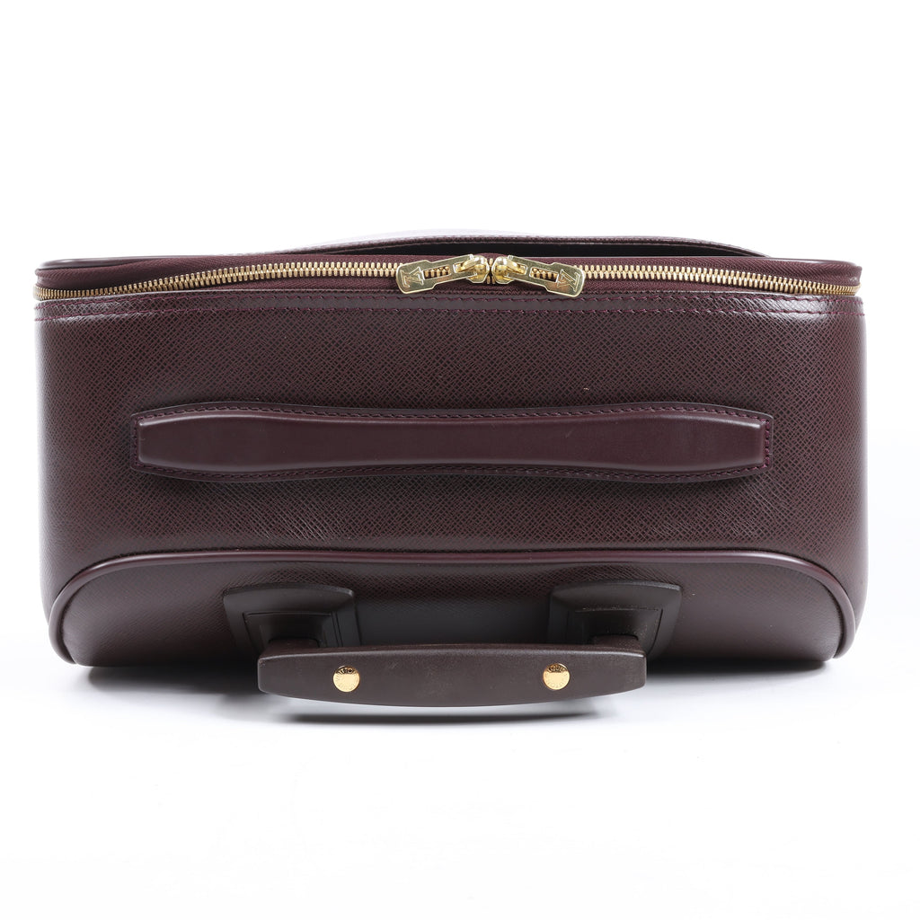 Louis Vuitton Taiga Leather Pegase 45 Travel Bag in Brown M23314