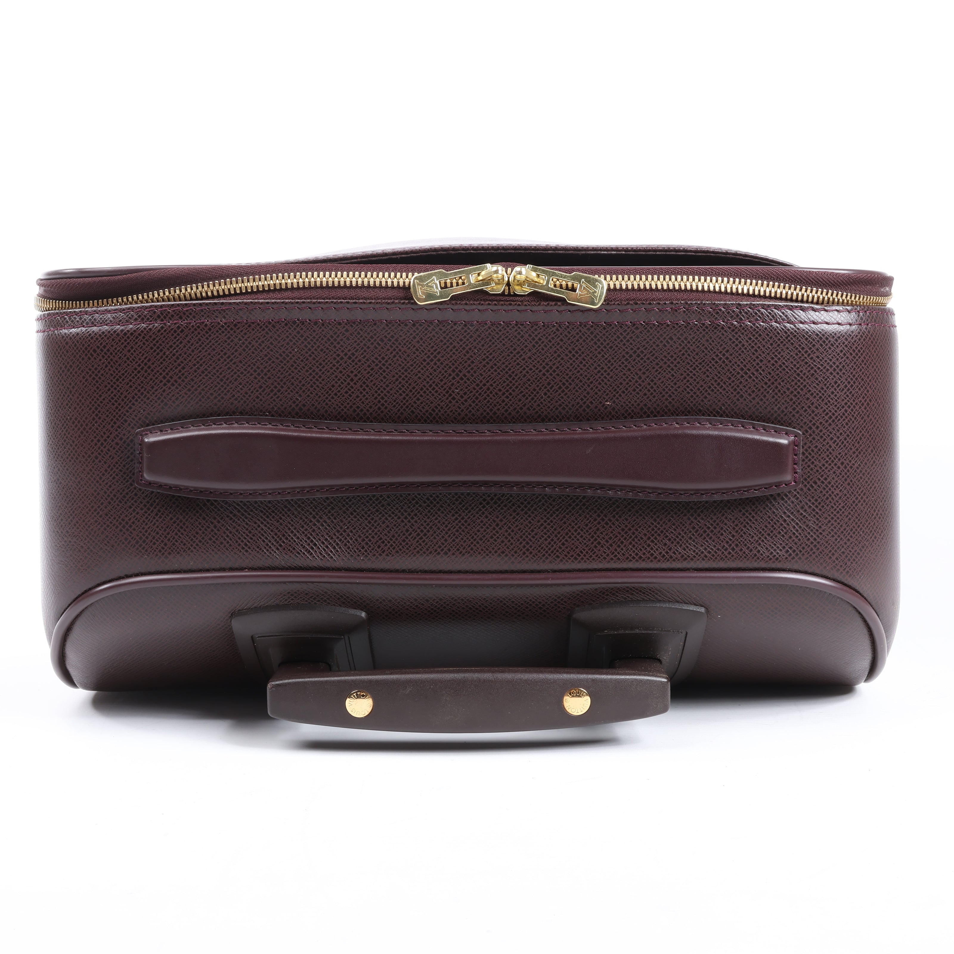 Louis Vuitton Taiga Leather Pegase 45 Travel Bag in Brown M23314