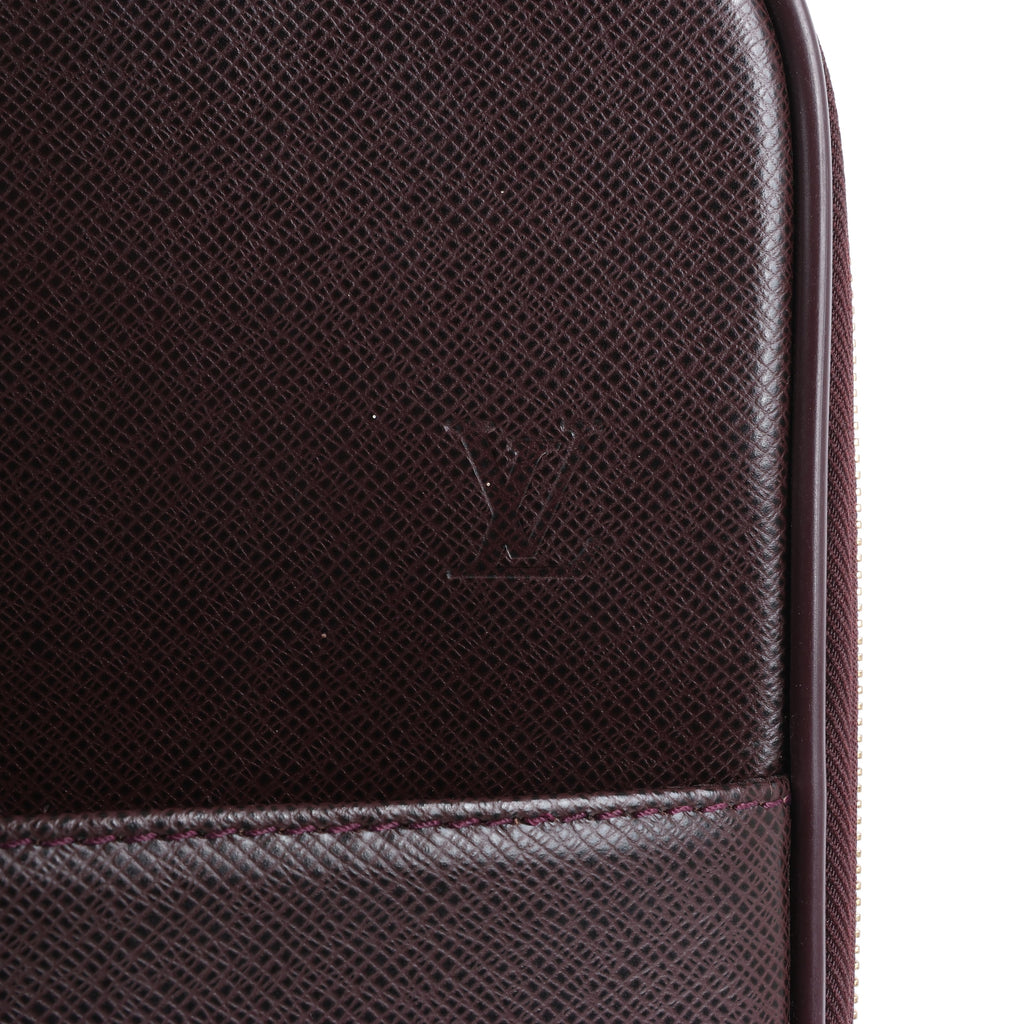 Louis Vuitton Taiga Leather Pegase 45 Travel Bag in Brown M23314