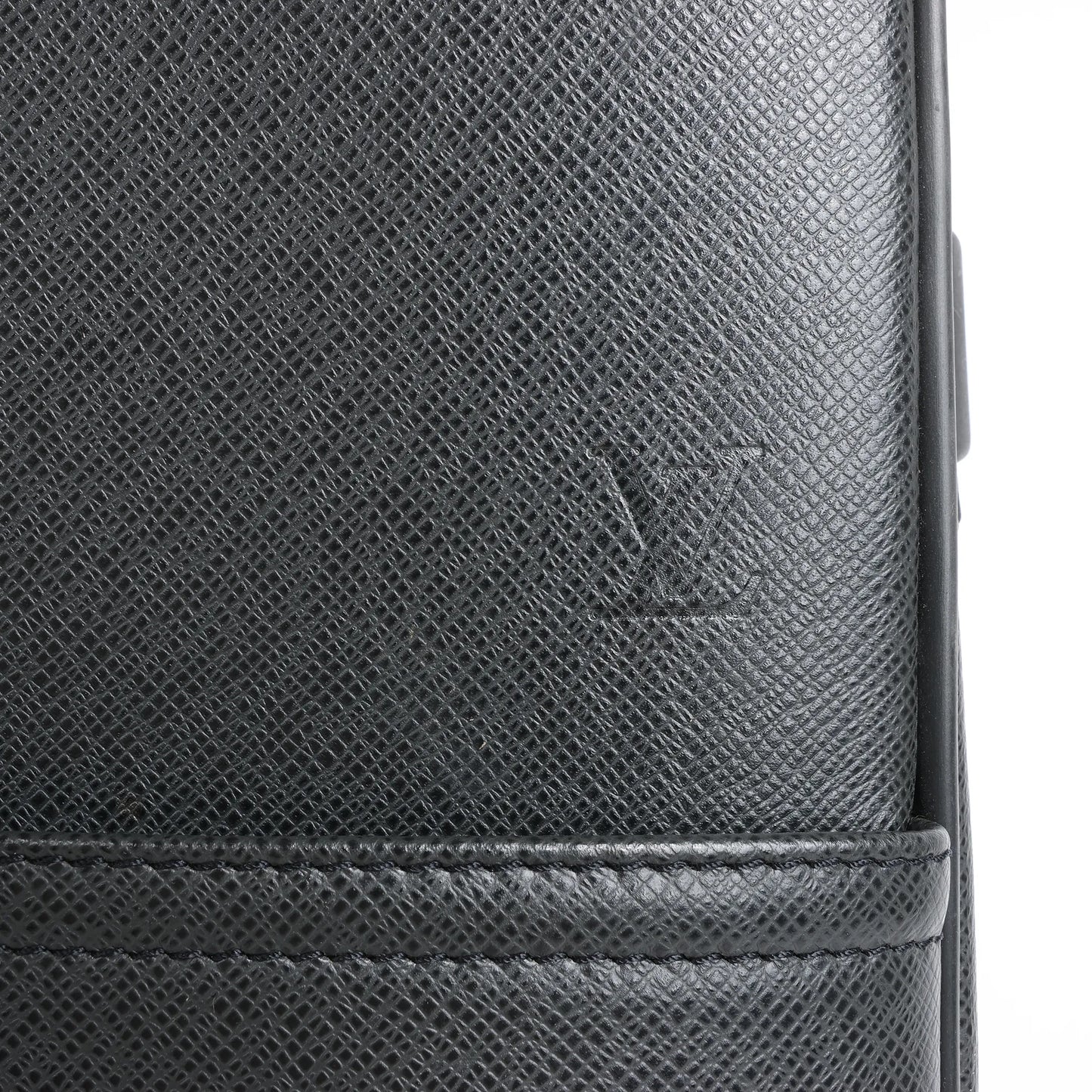 Louis Vuitton Pegase 55 Taiga Suitcase Travel Bag in Black M23312