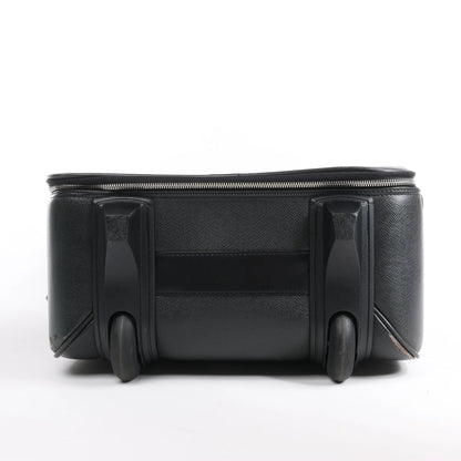 Louis Vuitton Pegase 55 Taiga Suitcase Travel Bag in Black M23312