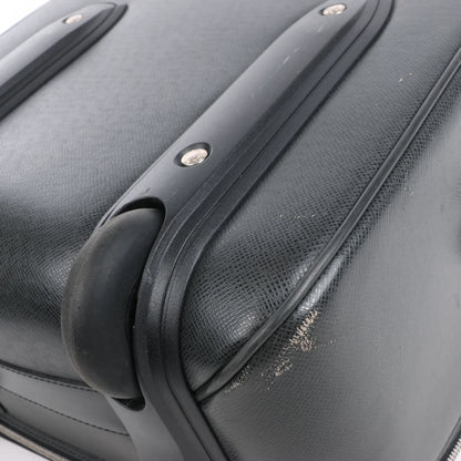 Louis Vuitton Pegase 55 Taiga Suitcase Travel Bag in Black M23312