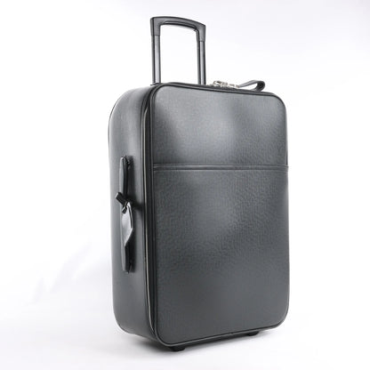 Louis Vuitton Pegase 55 Taiga Suitcase Travel Bag in Black M23312